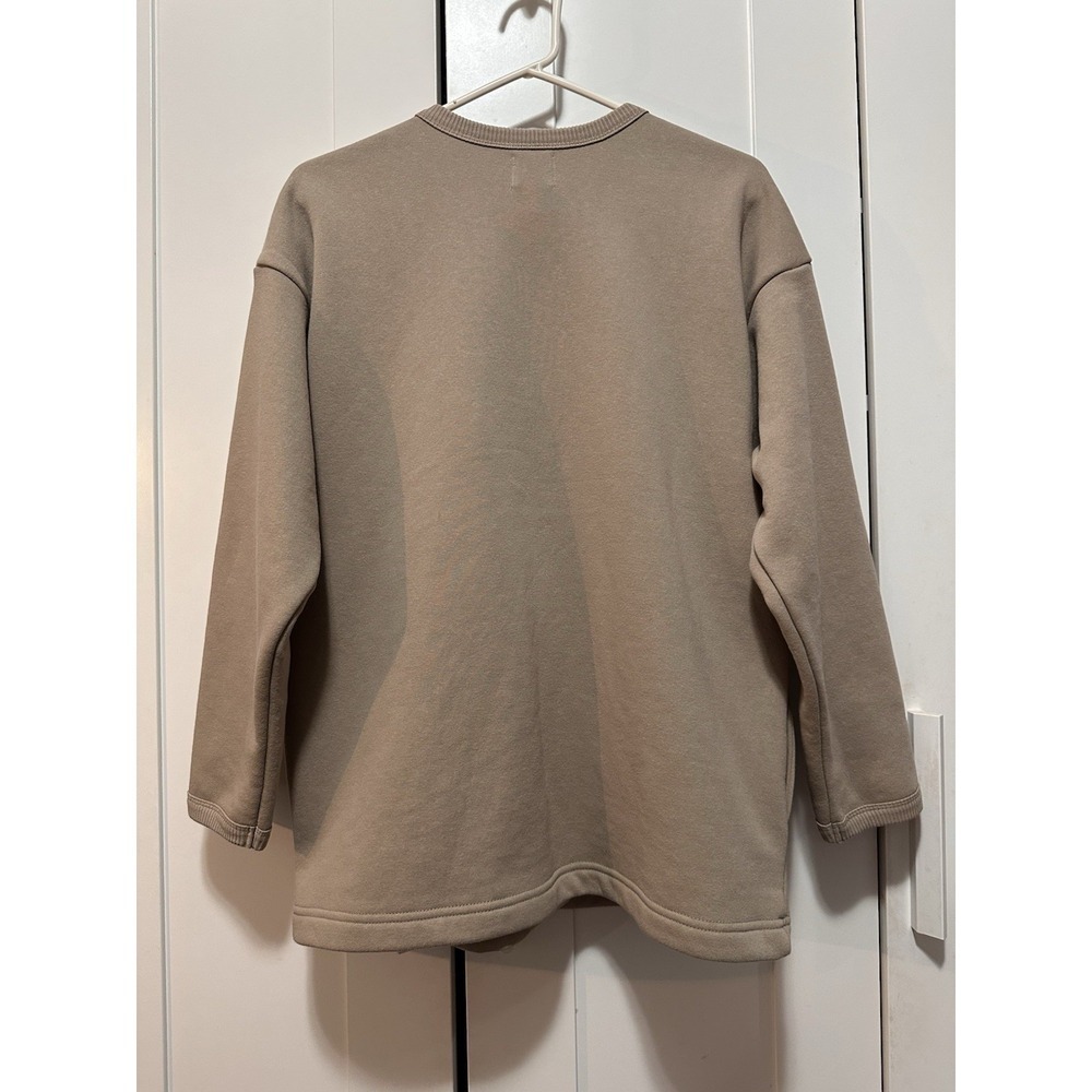 Coen Beige Sweater Women's Free Size Long Sleeve - Picture 3 of 12